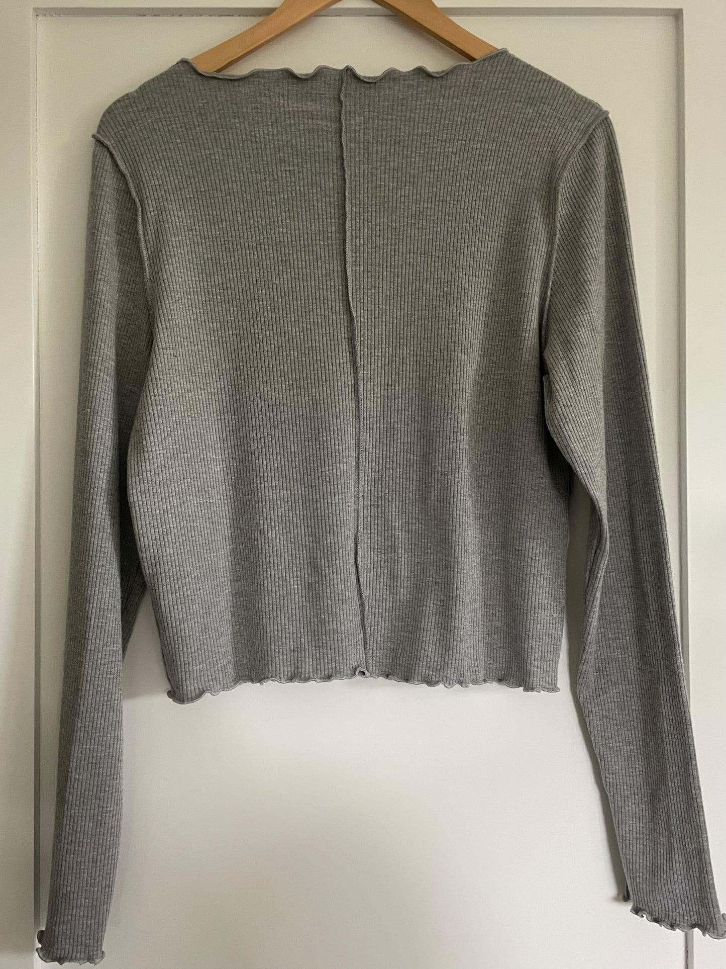 Aerie Ribbed Long Sleeve Top Size XL