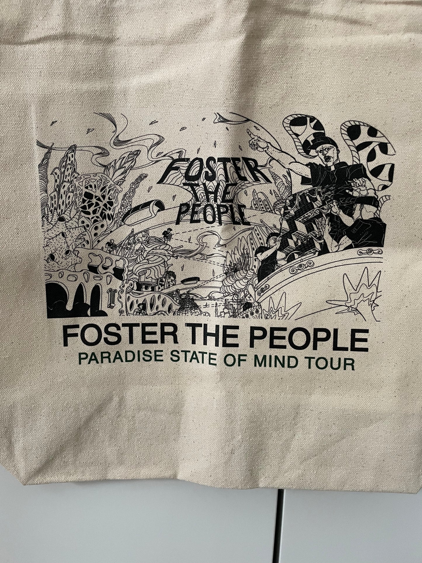 Foster The People Canvas Tour Tote