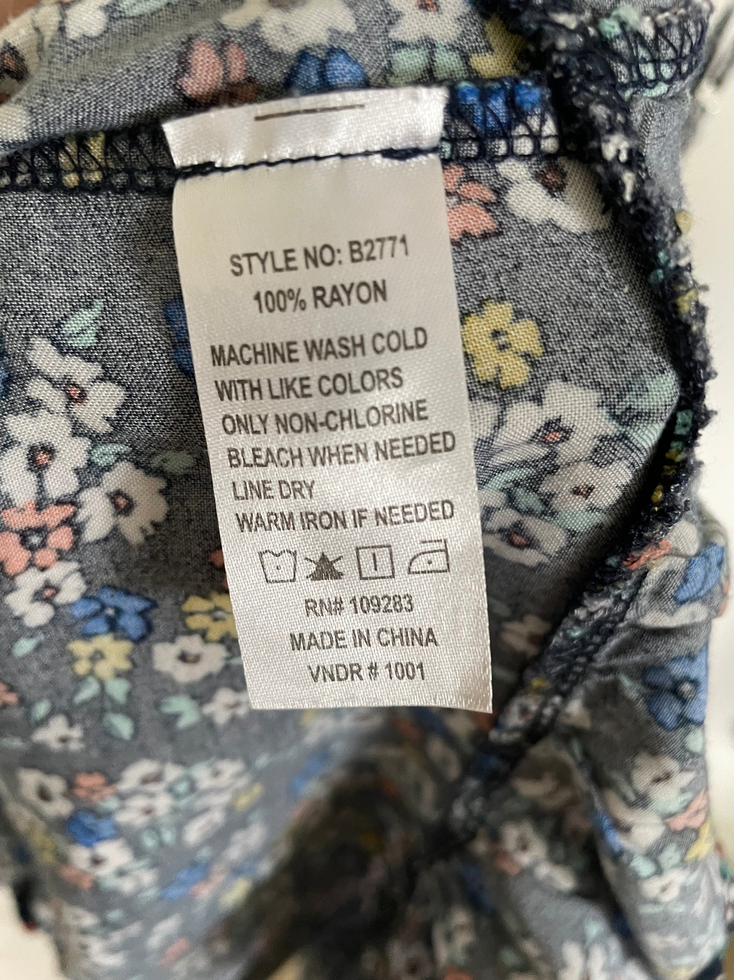 Ocean Drive Floral Sun Dress Size Medium