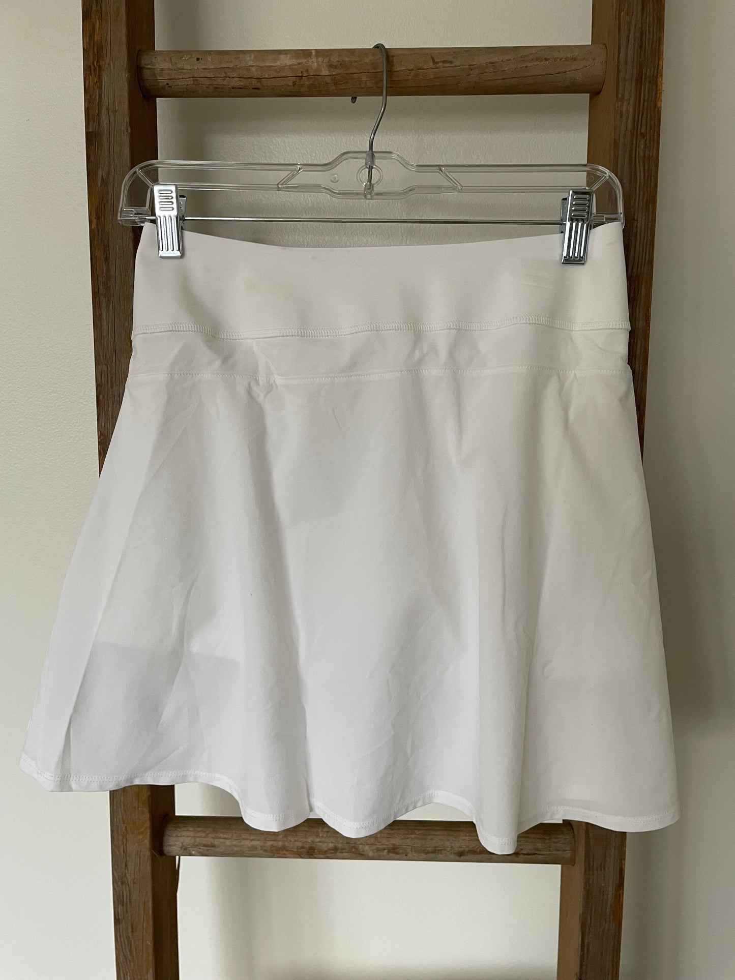 Puma PWRSHAPE Solid Woven Skirt in Bright White Size Small