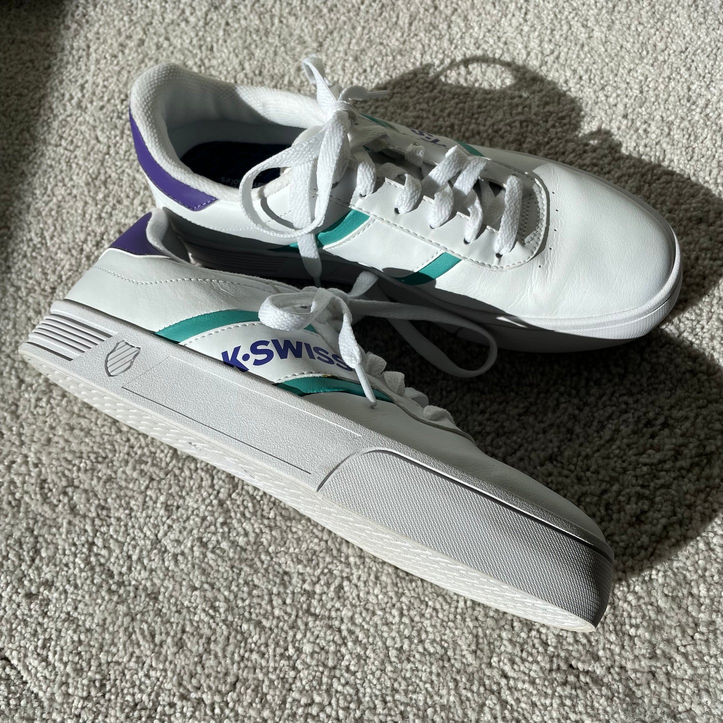 K Swiss White Sneakers Women’s 8