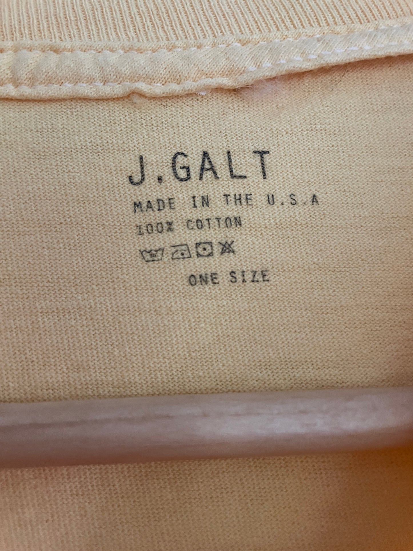 Brandy Melville ‘Honey’ Cropped Tee Size Small