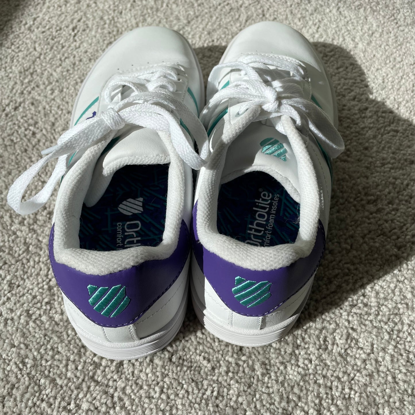 K Swiss White Sneakers Women’s 8