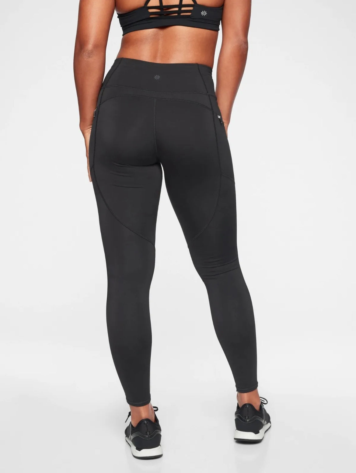 Athleta Black Contender Leggings Size Small