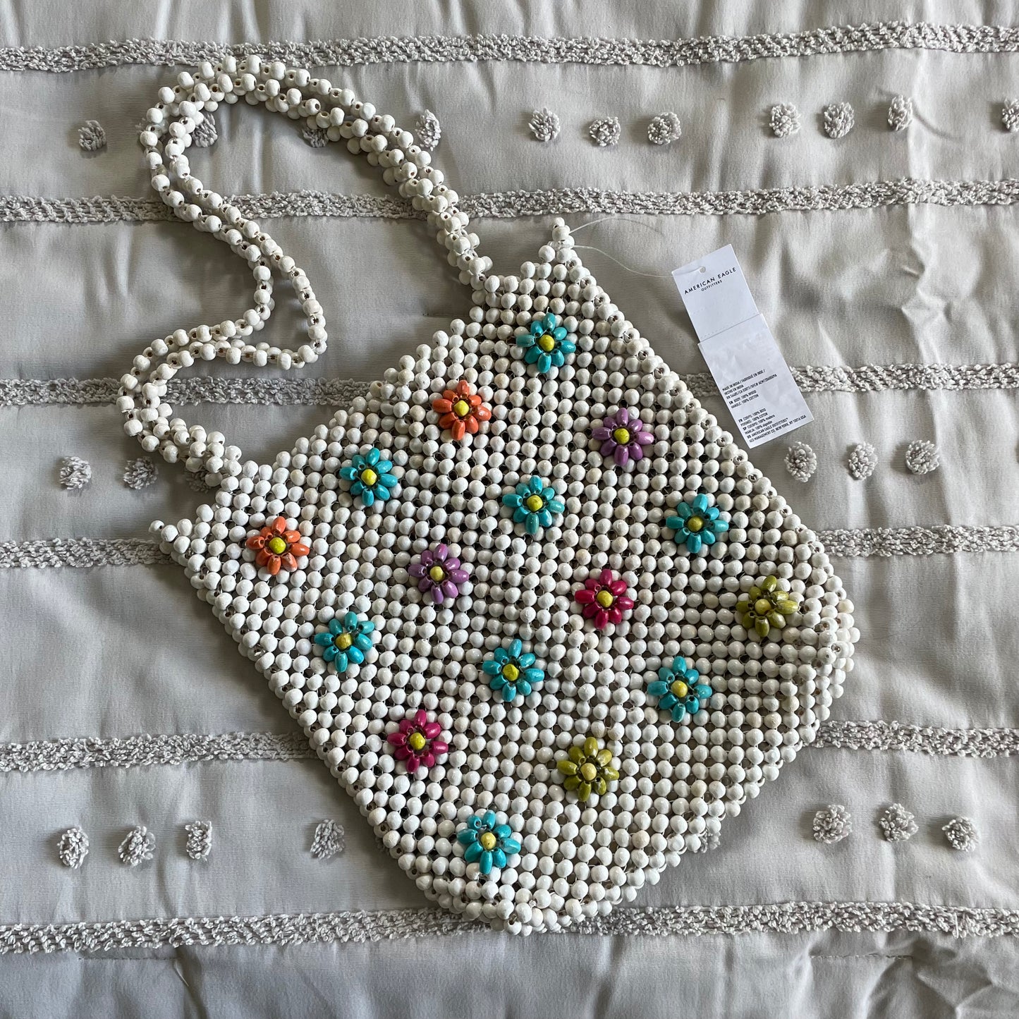 American Eagle Beaded Bag