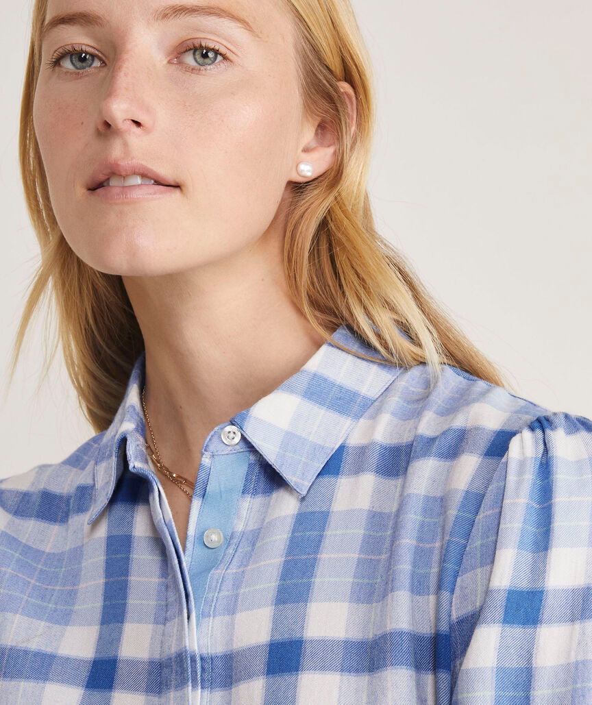 Vineyard Vines Popover Shirt Dress Size Small