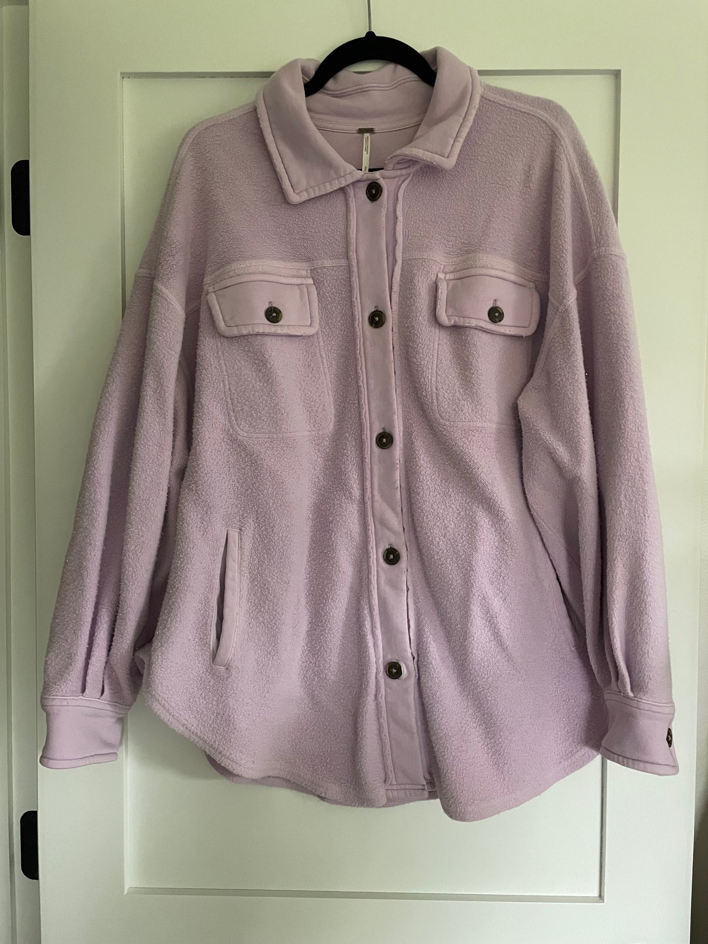 Free People Lavender Ruby Jacket Size Small