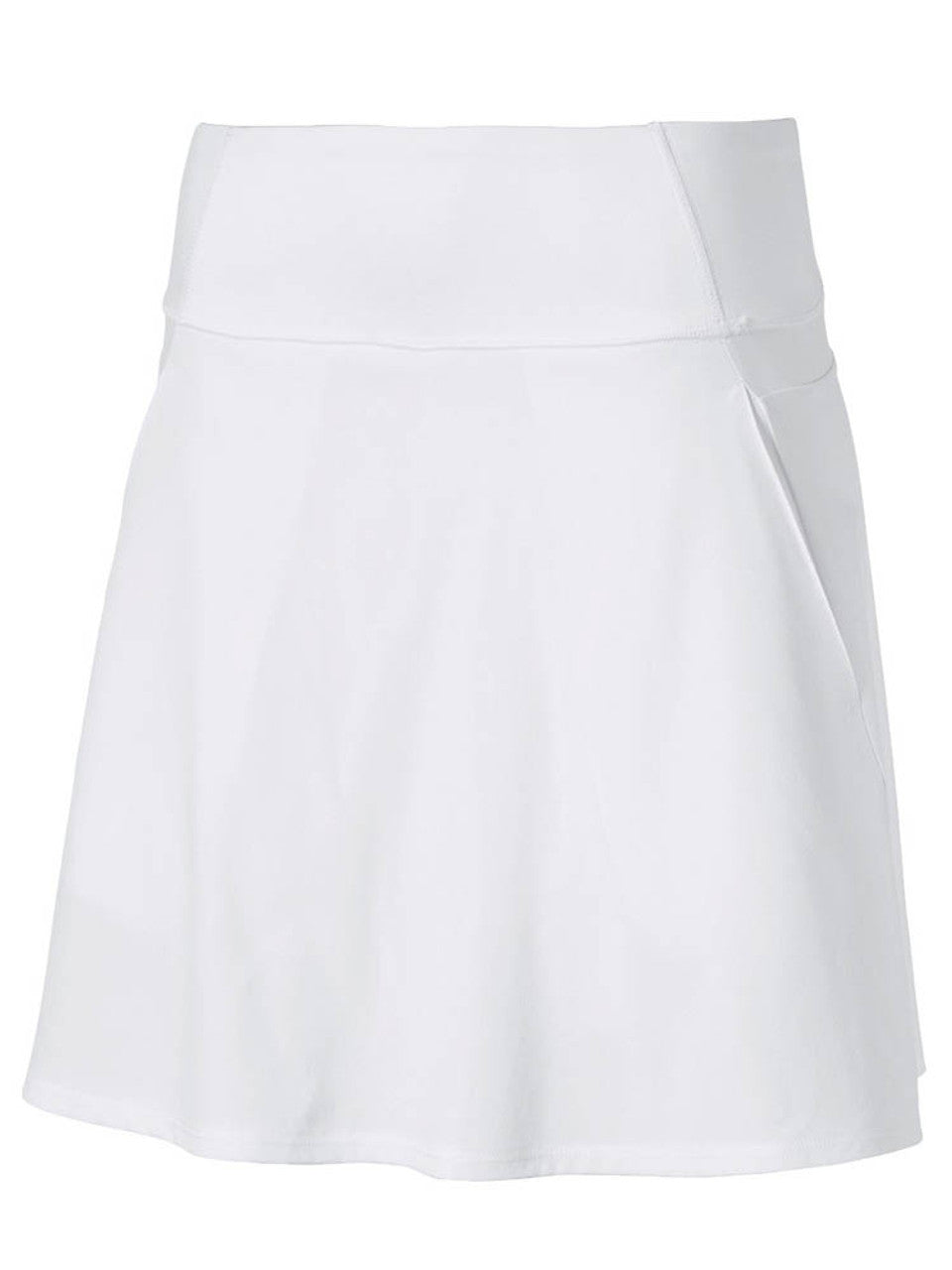 Puma PWRSHAPE Solid Woven Skirt in Bright White Size Small