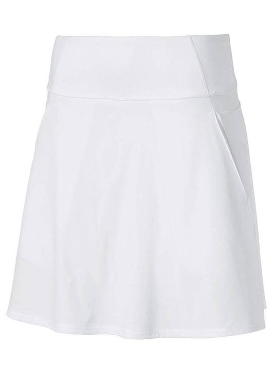 Puma PWRSHAPE Solid Woven Skirt in Bright White Size Small