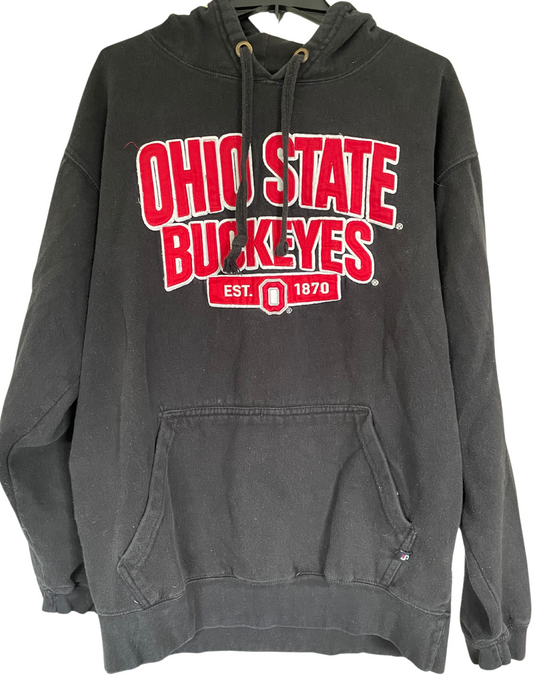 Vintage Ohio State Stitched Hoodie Size XL