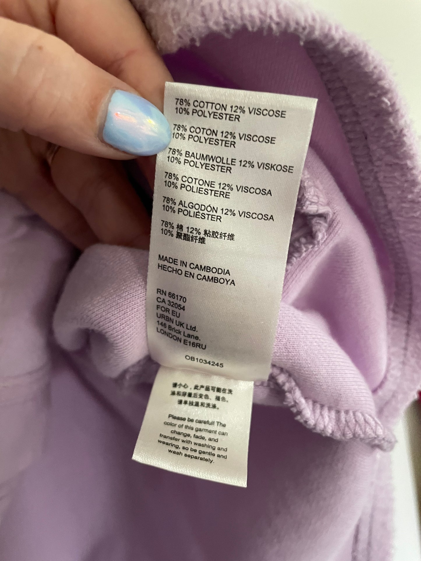 Free People Lavender Ruby Jacket Size Small