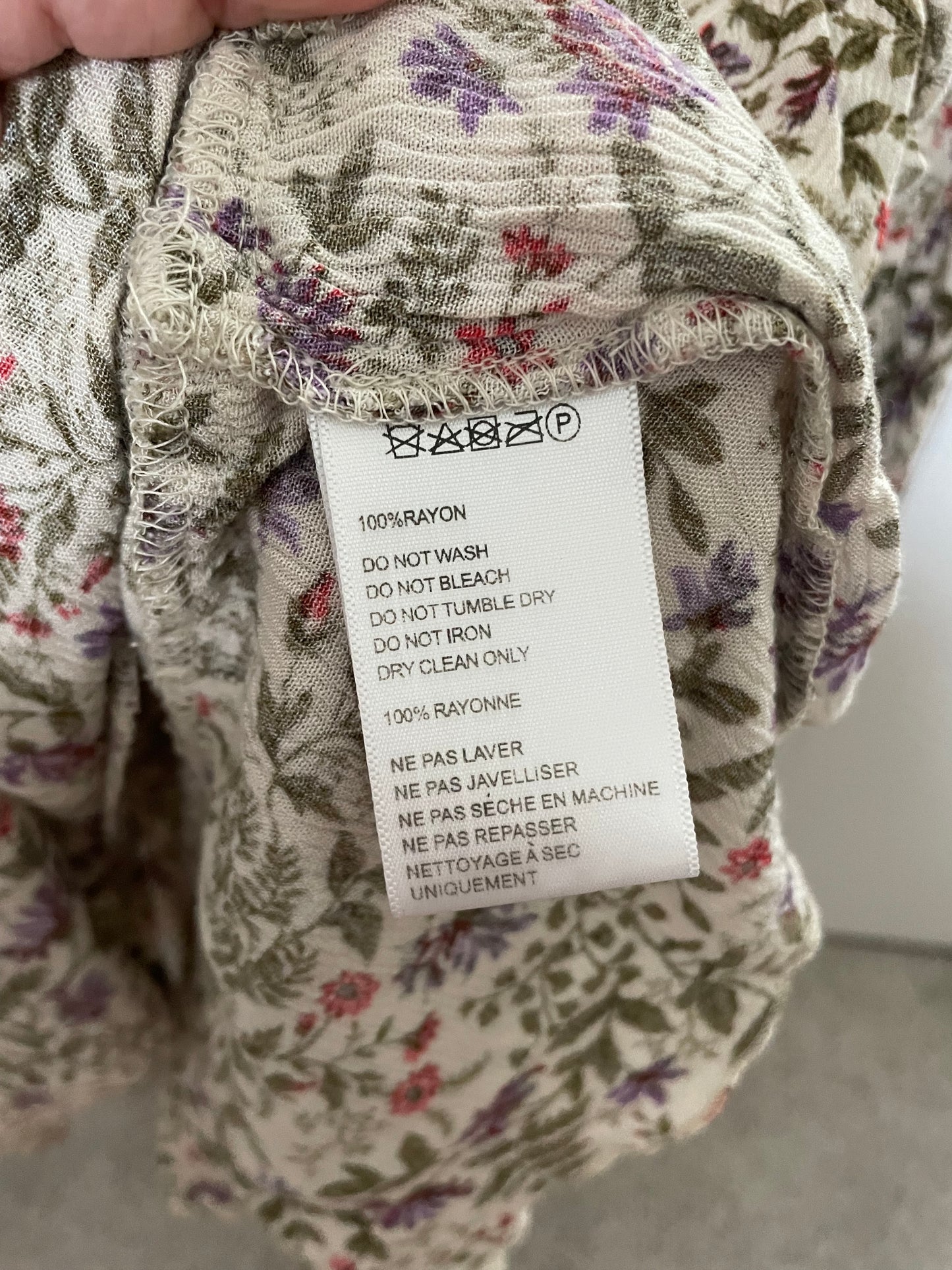 Urban Outfitters Floral Ruffle Dress Size XS