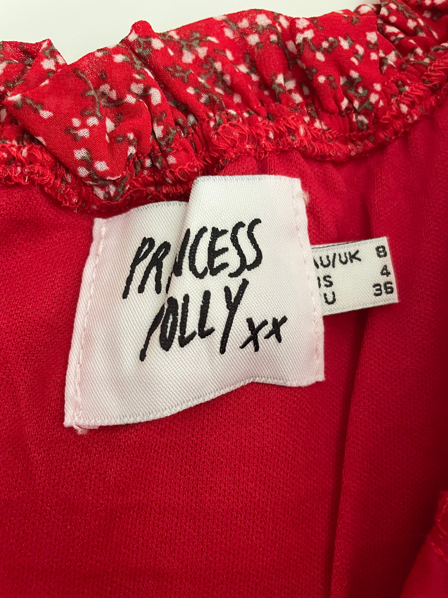 Princess Polly Smocked Sinead Dress Size 4