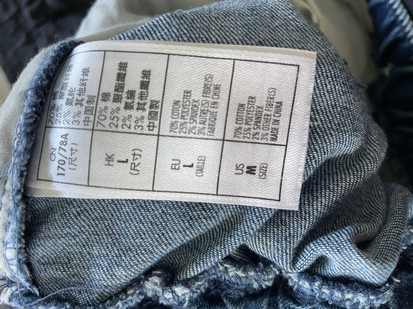 Disney Parks Mickey Mouse Denim Joggers Size M