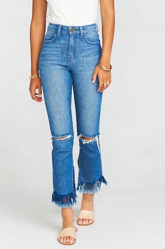 Show Me Your MuMu Brooklyn High Waisted Jeans Size 29