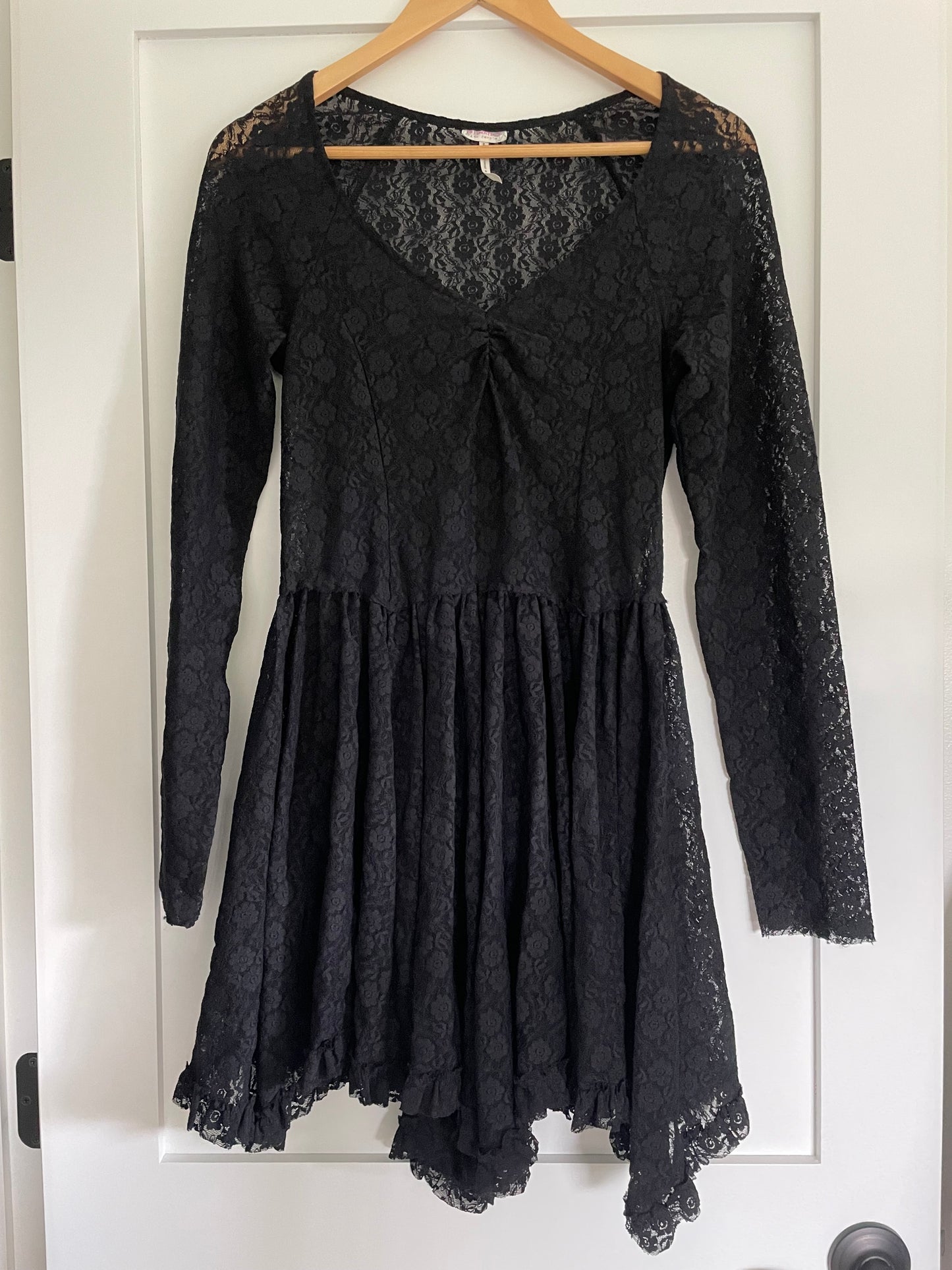 Free People Lace Sheer Dress Size Medium
