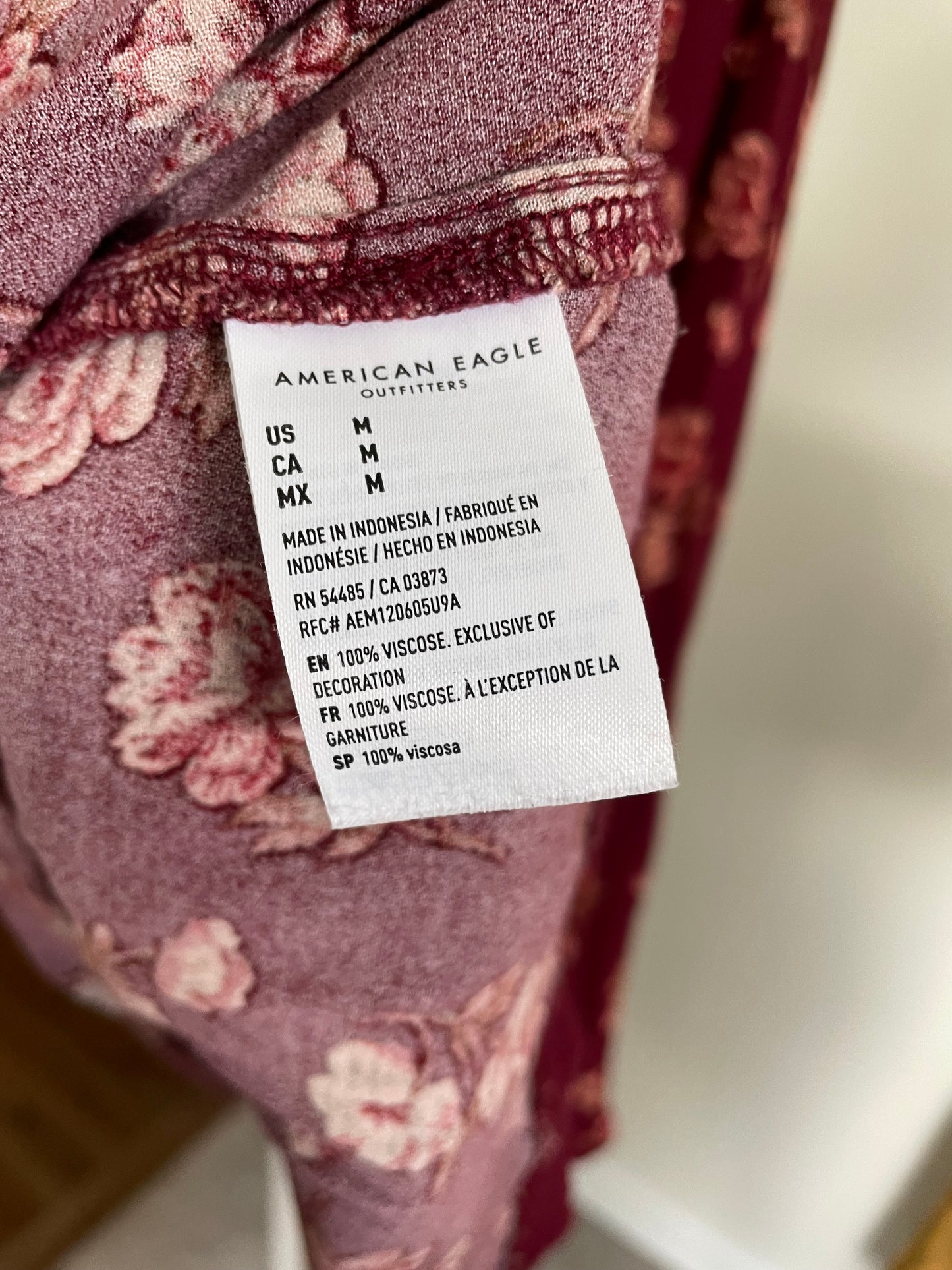 American Eagle Floral Slip Dress Size Medium