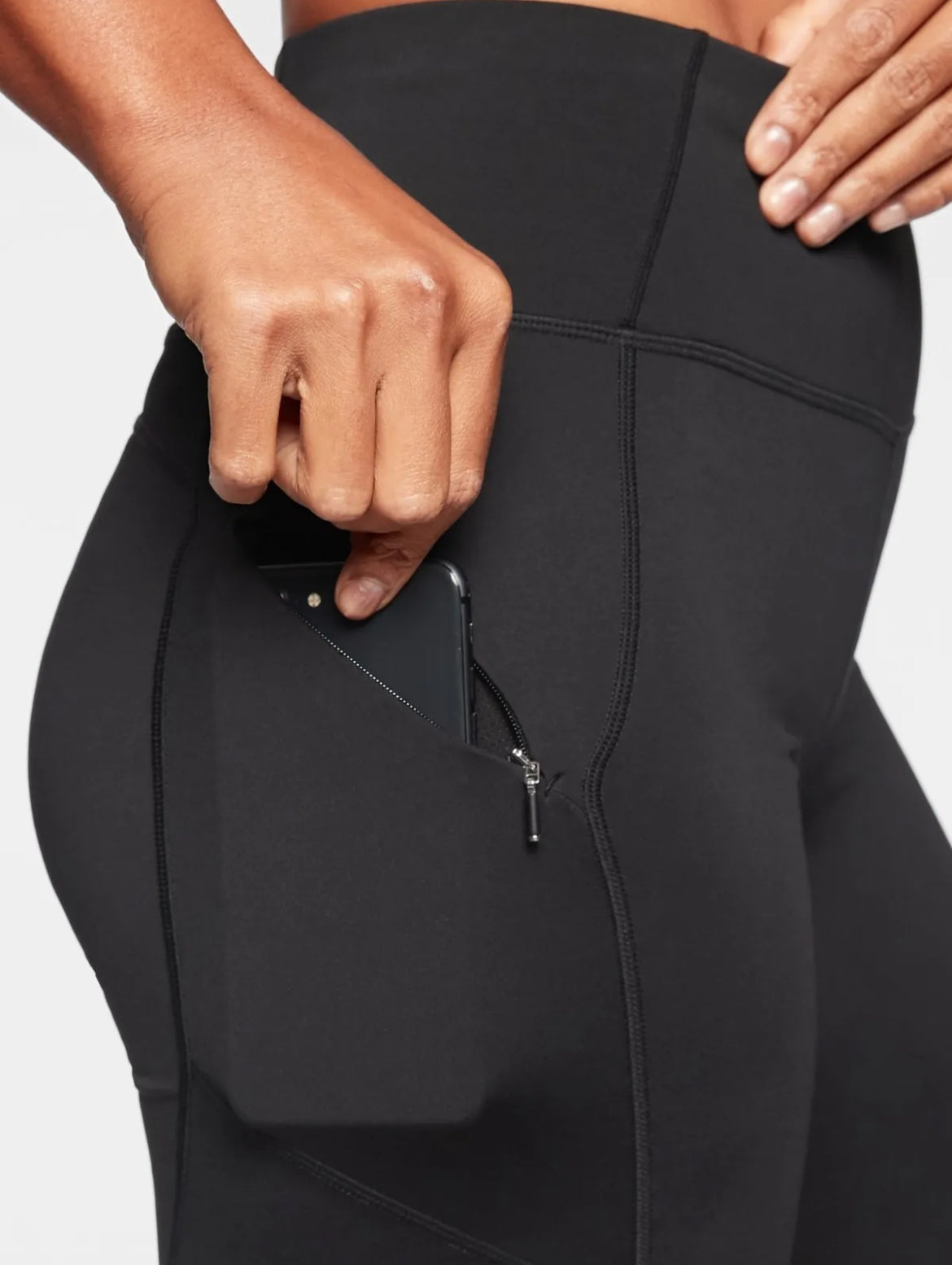 Athleta Black Contender Leggings Size Small