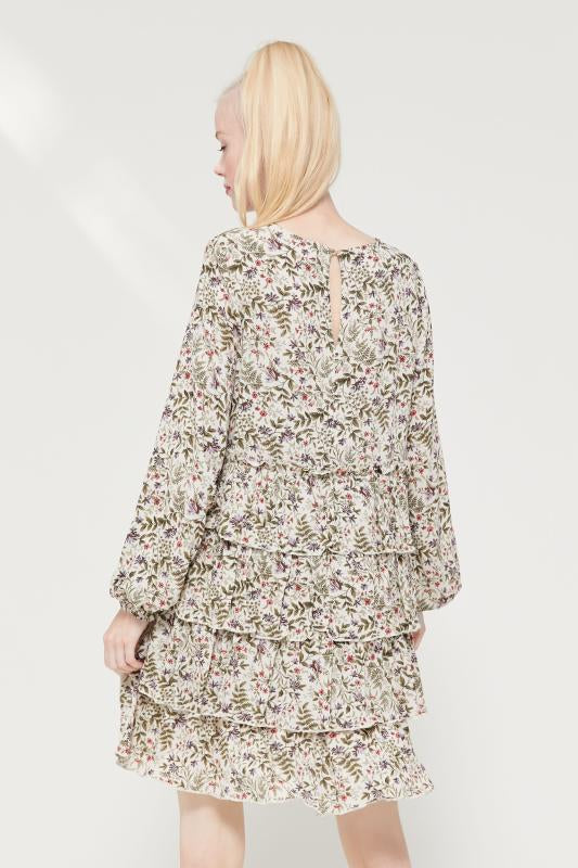 Urban Outfitters Floral Ruffle Dress Size XS