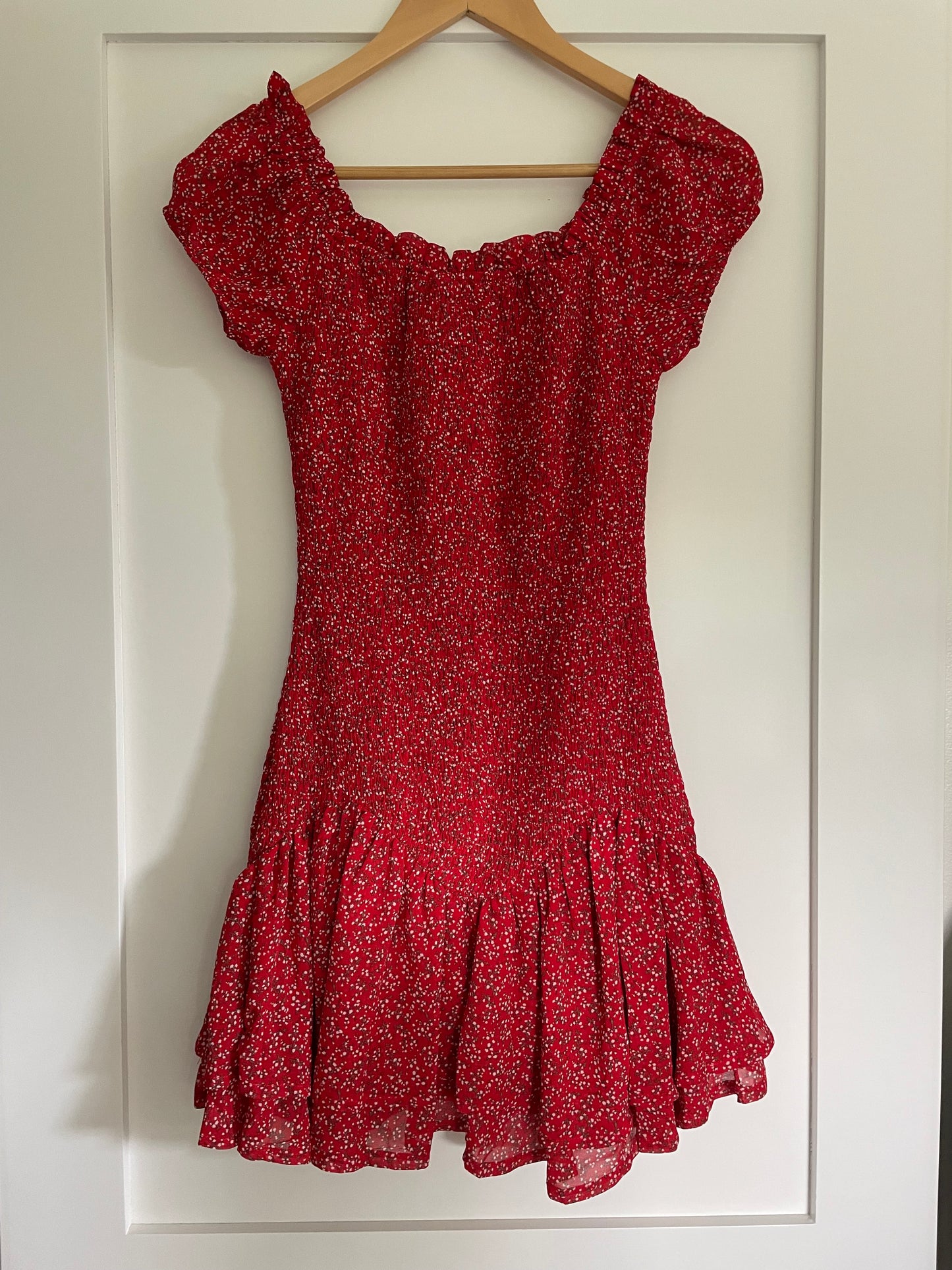 Princess Polly Smocked Sinead Dress Size 4