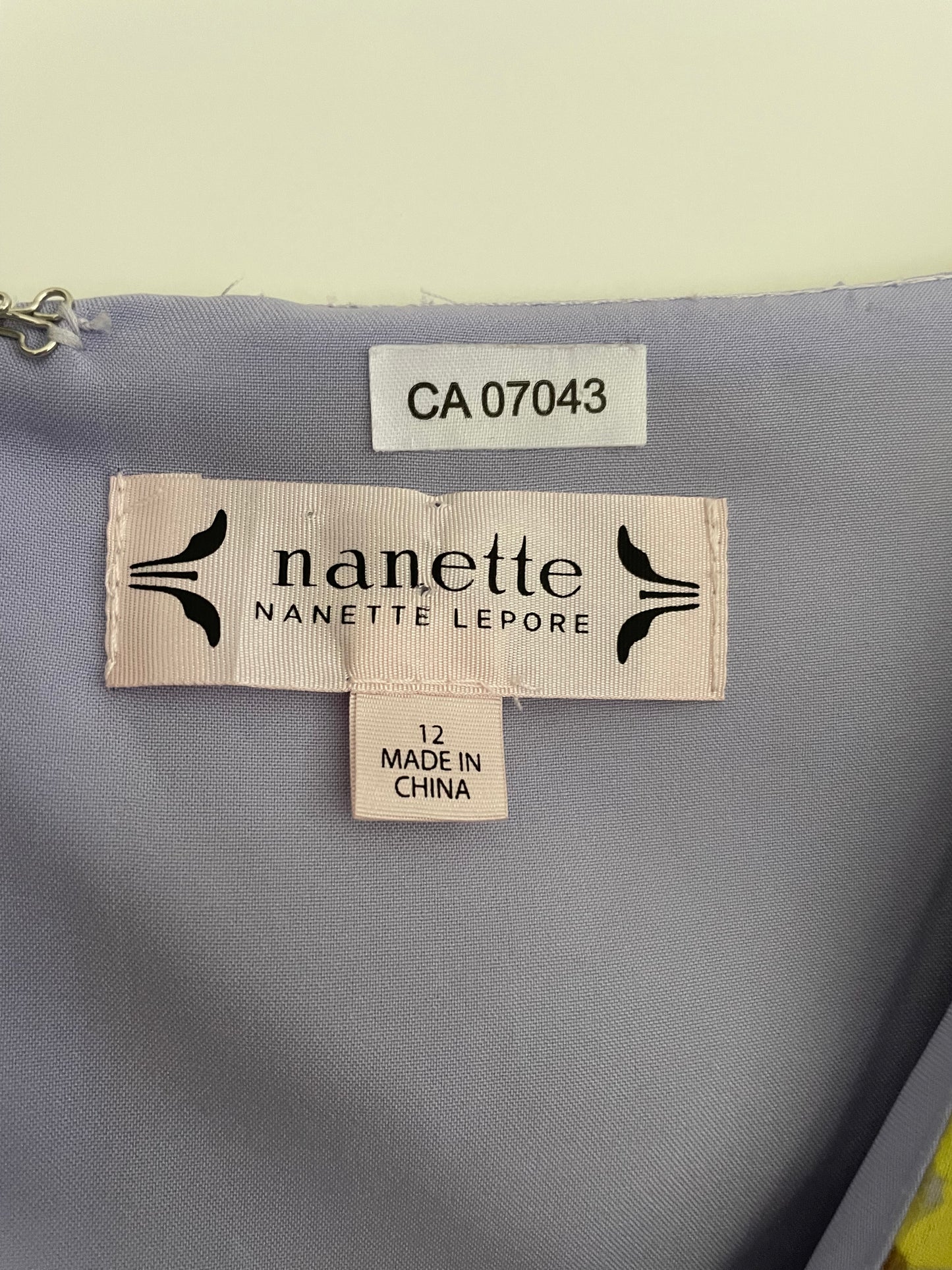 Nanette Lepore Y2K Asymmetrical Floral Dress Size 12