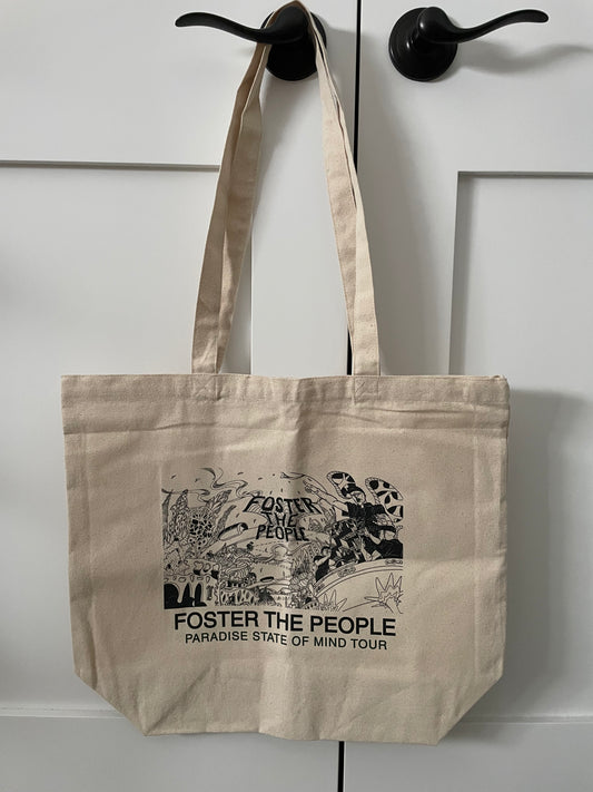 Foster The People Canvas Tour Tote